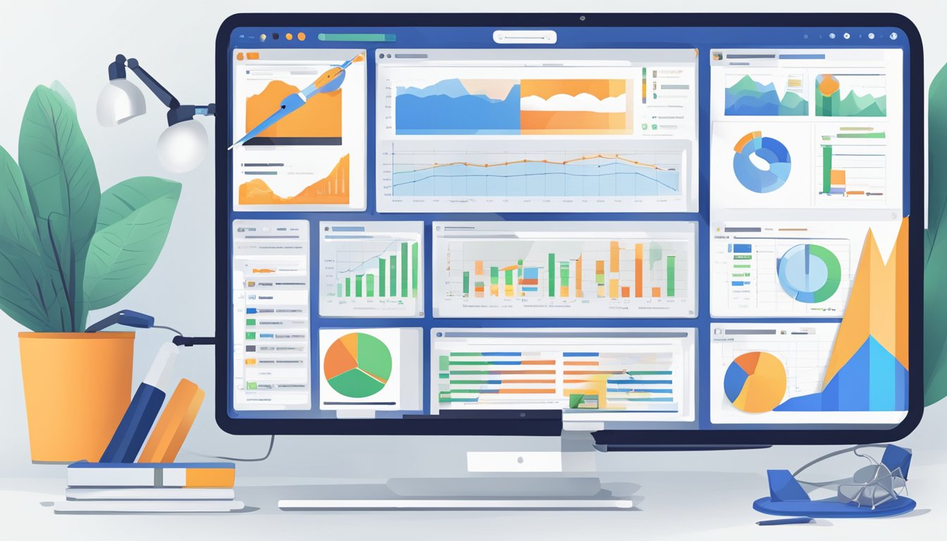 A computer screen displays Ahrefs and 6 alternative SEO spider tools.</p><p>Tabs are open, showing comparisons and features