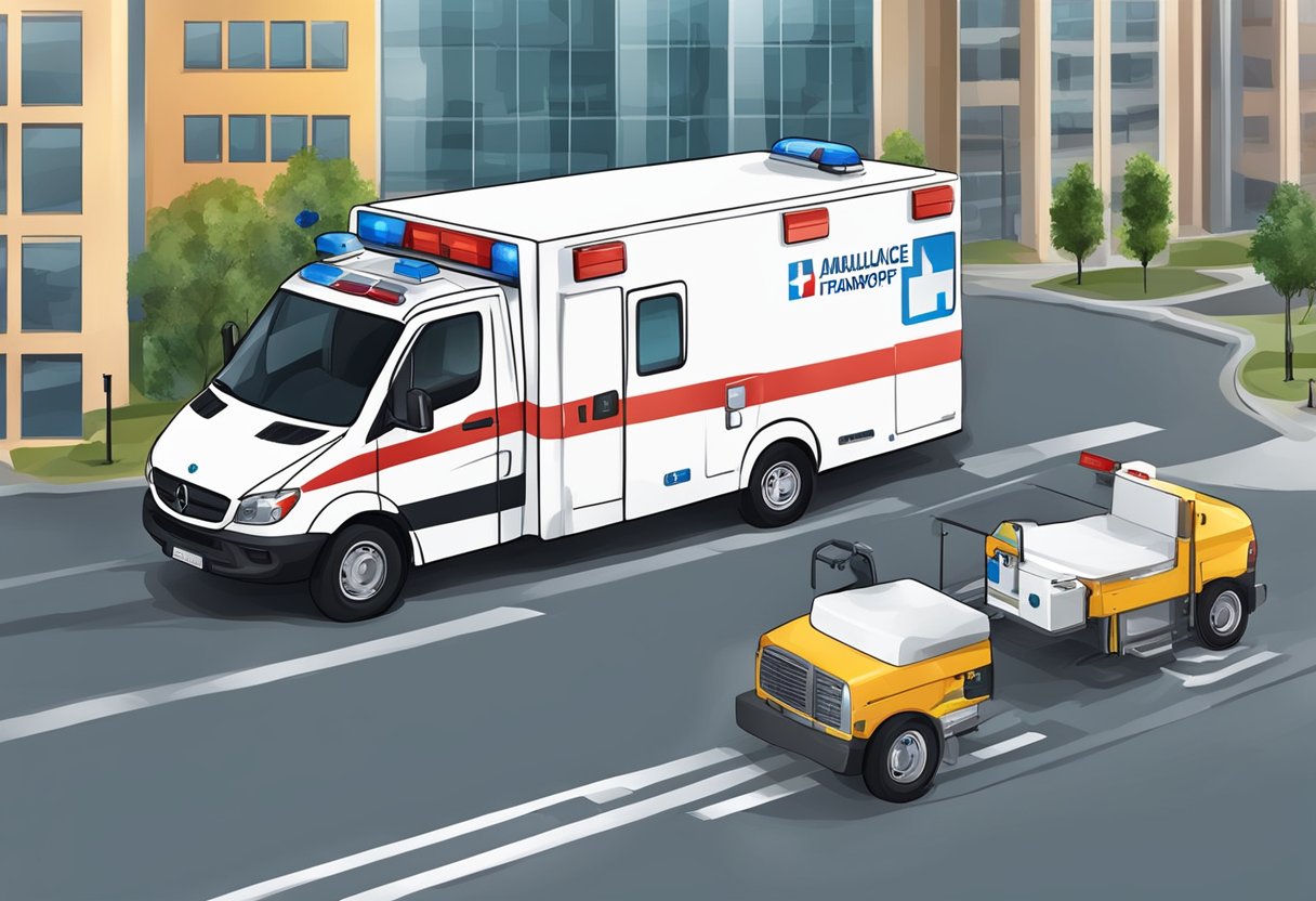 Remoção de Pacientes em Ambulância: Procedimentos e Melhores Práticas 7 Ambulance services hired for patient transport. No human subjects or body parts