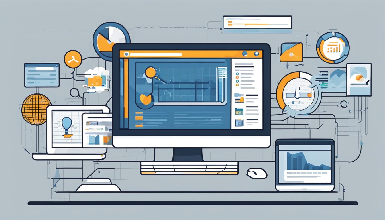 A computer screen displays Ahrefs Site Audit compared to 7 alternative SEO tools, with SEO PowerSuite Website Auditor highlighted