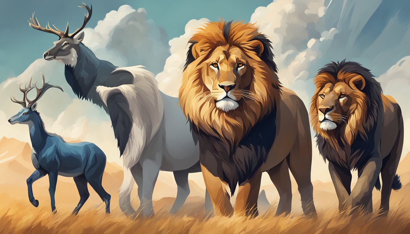 A group of 7 majestic animals stand together, representing the top alternatives to Majestic.</p><p>Each animal exudes strength and power, creating a striking and impactful scene