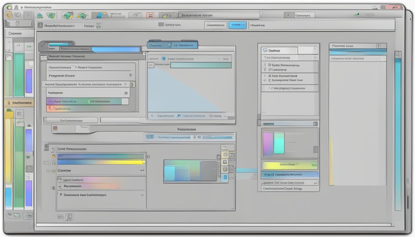 A computer screen showing a list of 7 alternative options to GeoRanker, with each option highlighted and labeled