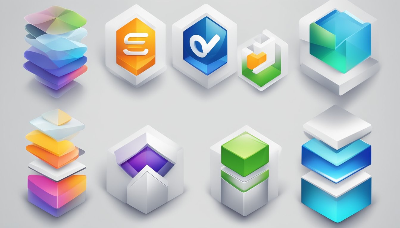 Six software logos arranged in a row, each labeled with the name of a Sales Layer alternative.</p><p>The logos are displayed against a clean, modern background