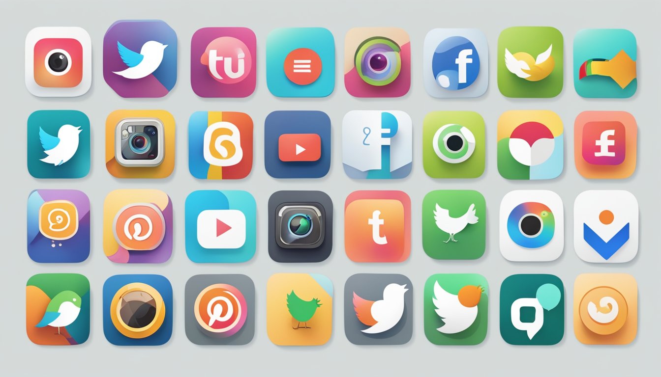 A lineup of colorful social media icons with text "MeetEdgar The 8 Best Alternatives to Hootsuite" above them