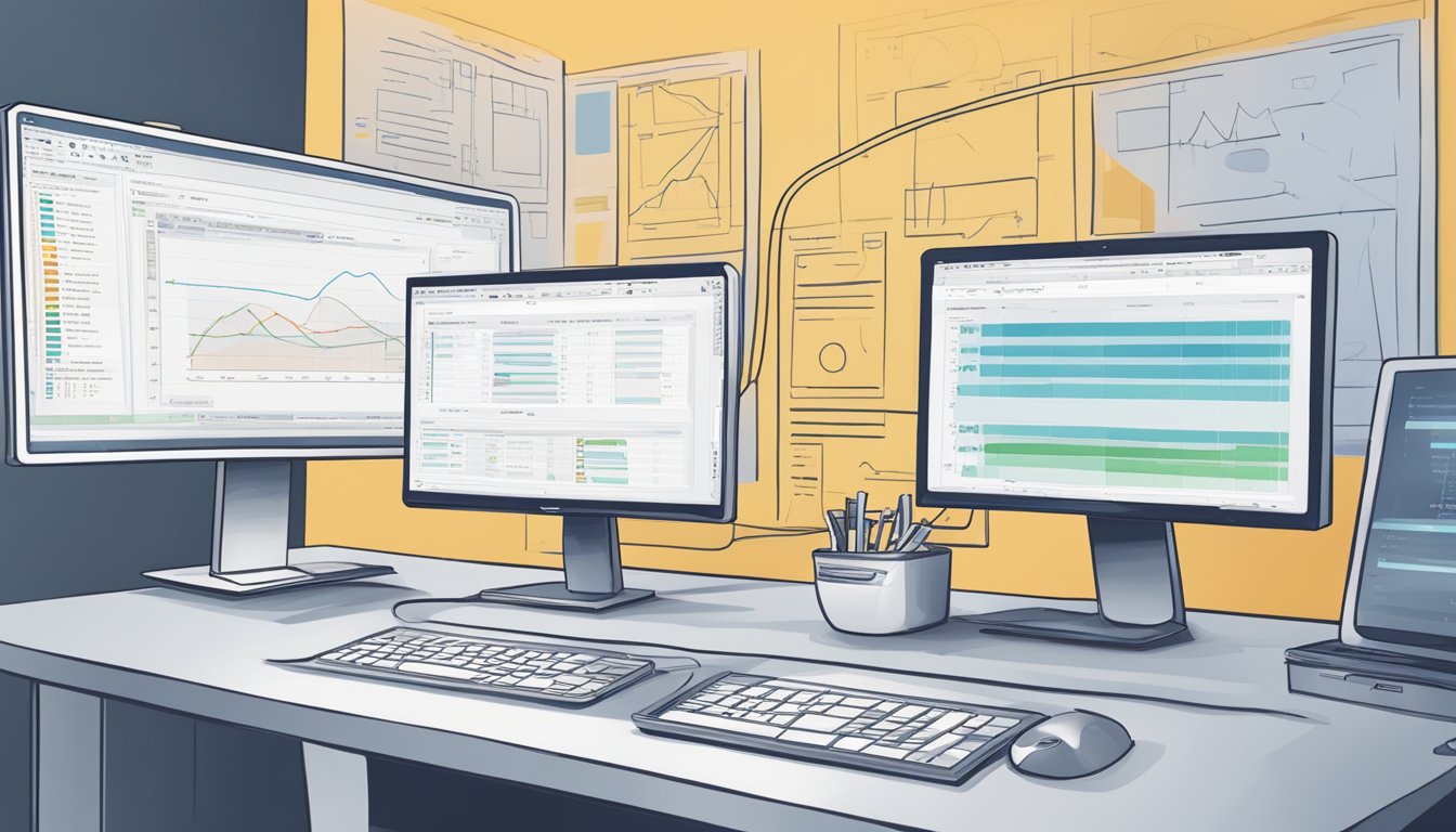 Moz Pro Crawl Diagnostics: 5 alternatives to Redirect Path.</p><p>Visualize data analysis on a computer screen with various software options displayed