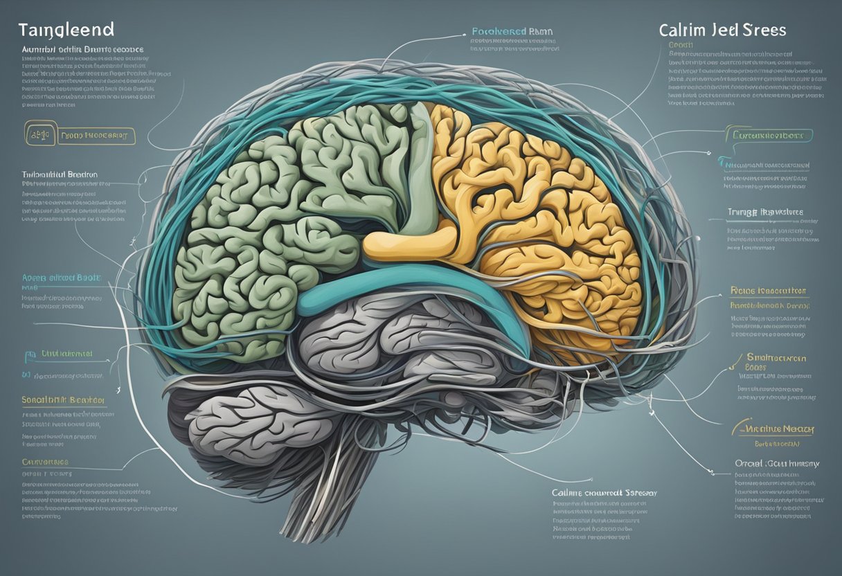 Stressed brain vs mindful brain