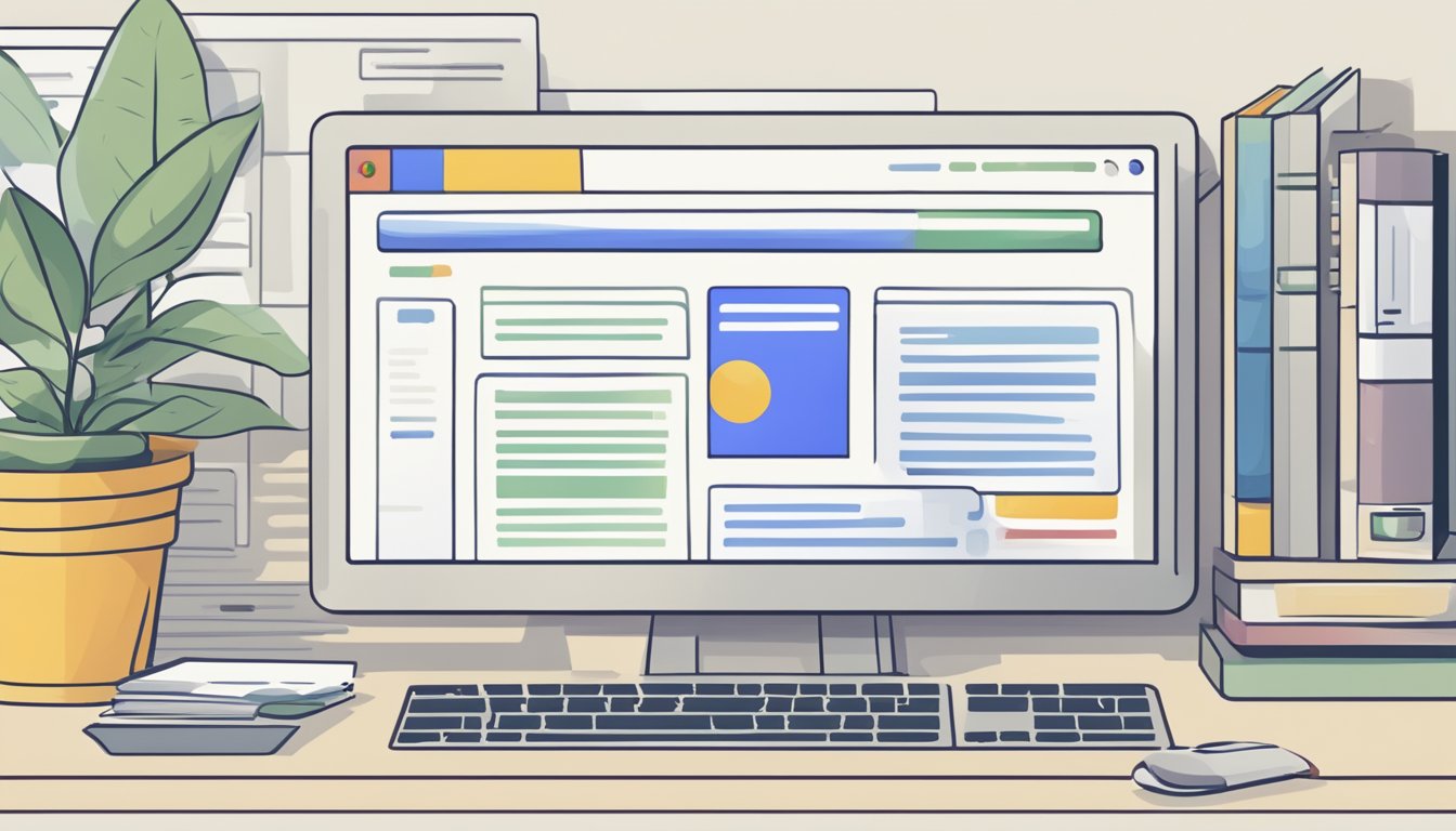 A computer screen displaying the Google Webmaster Tools homepage with a list of frequently asked questions and a search bar