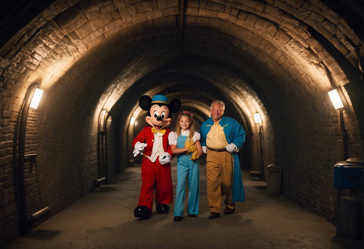 Families explore hidden tunnels, secret rooms, and backstage areas, uncovering the magic behind Disney World's iconic attractions