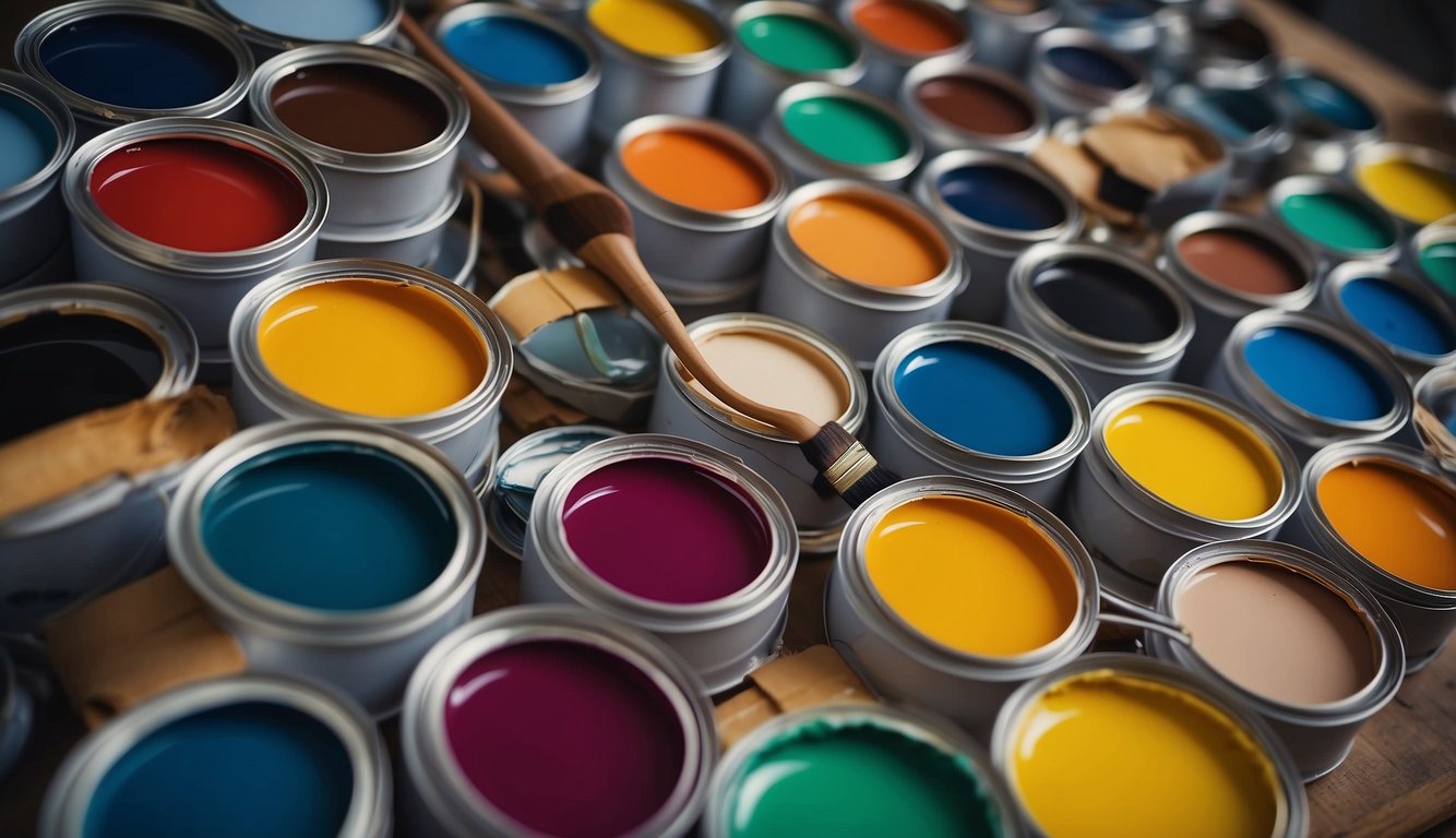 The paint should be stored in a cool, dry place with a temperature range of 60-75°F. Avoid direct sunlight and extreme temperatures