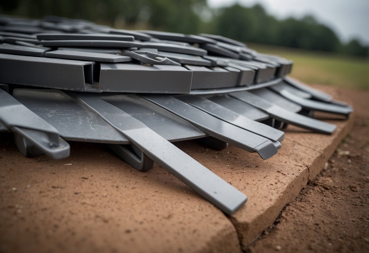 A variety of edge restraints, such as plastic, metal, and concrete, are used in paver projects. Each type offers different design considerations