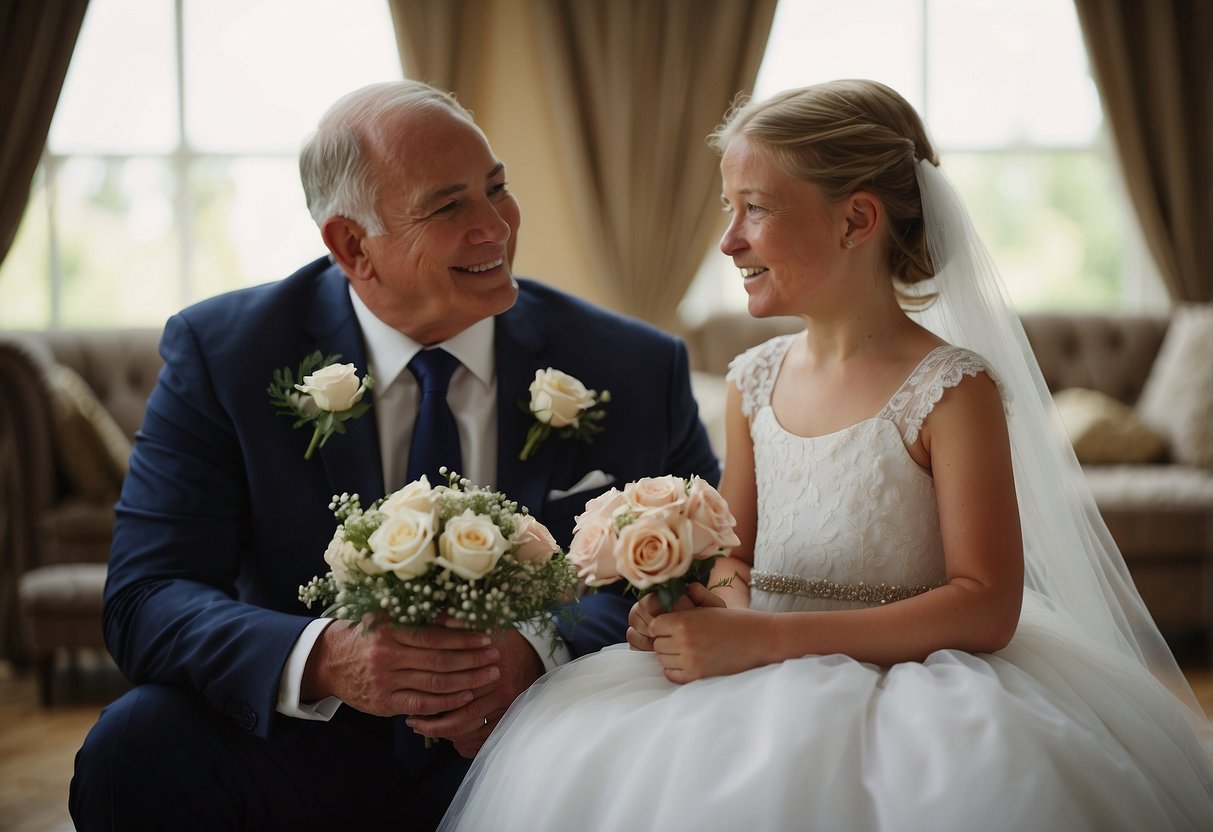 A dad offers heartfelt advice to his daughter on her wedding day