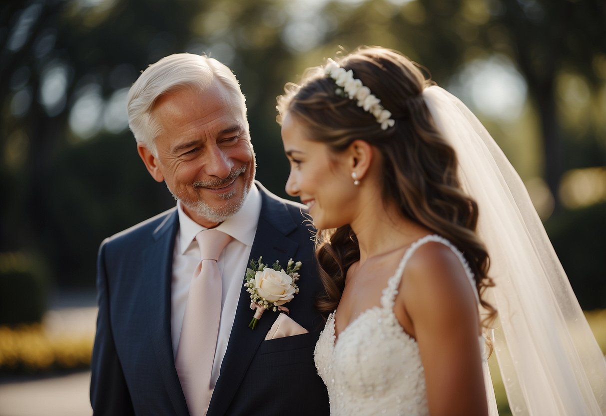 A father's gentle reminder to his daughter on her wedding day