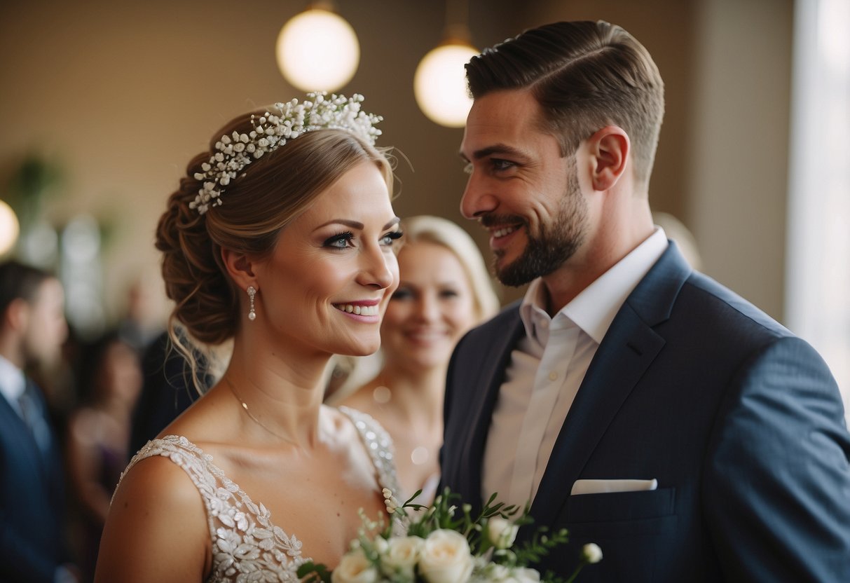 The Bride's family pays for the mother of the groom's hair and makeup