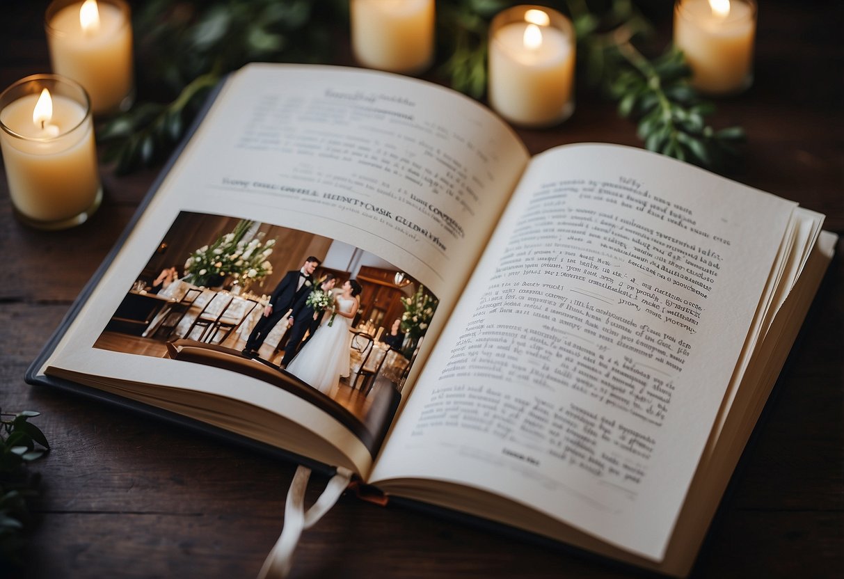 A personalized recipe book is being purchased by parents as a wedding gift for the bride