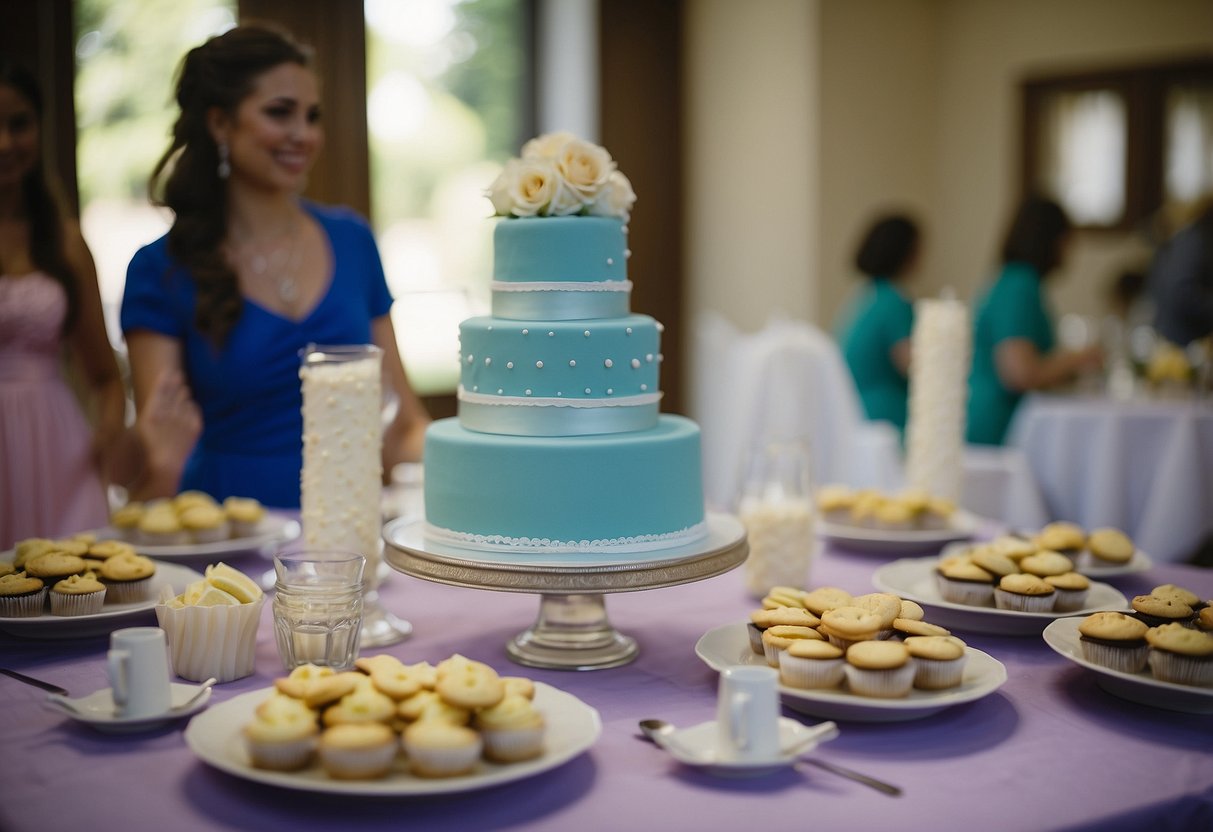 A maid of honor pays for decorations, games, and party favors at a bridal shower