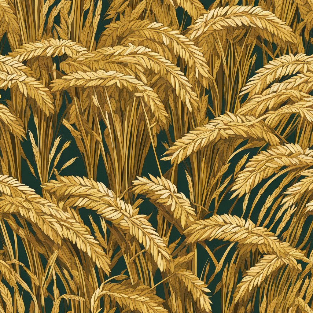 Golden oat straw bundles sway in the breeze, bathed in warm sunlight. A field stretches endlessly, promising the health benefits of this ancient grain
