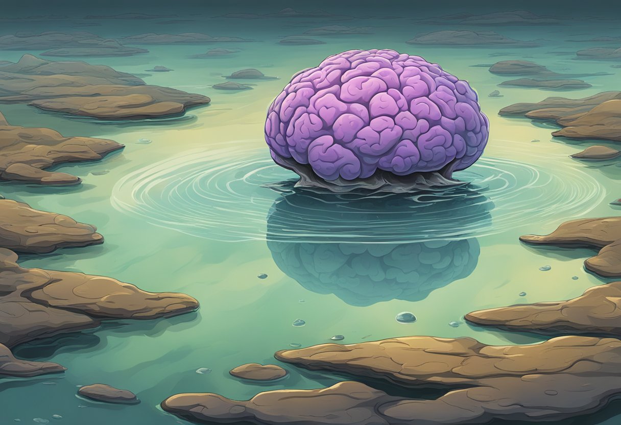 A brain-eating amoeba lurks in a murky lake, ready to strike