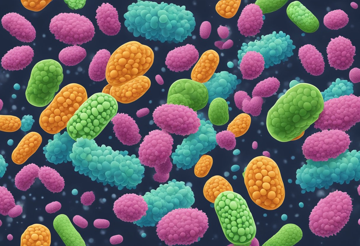 Bacteria mutate, becoming resistant to antibiotics. Cells multiply, forming a resilient colony. The threat of antibiotic resistance looms large