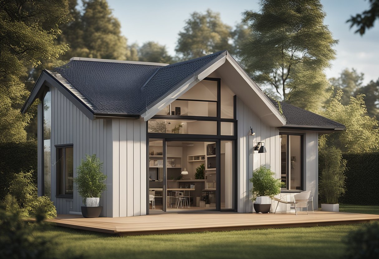 A small, budget-friendly home addition with basic features and simple design