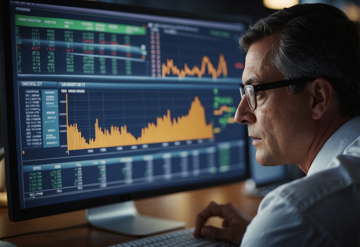 A financial risk manager analyzing BT09 INSEE index for public markets