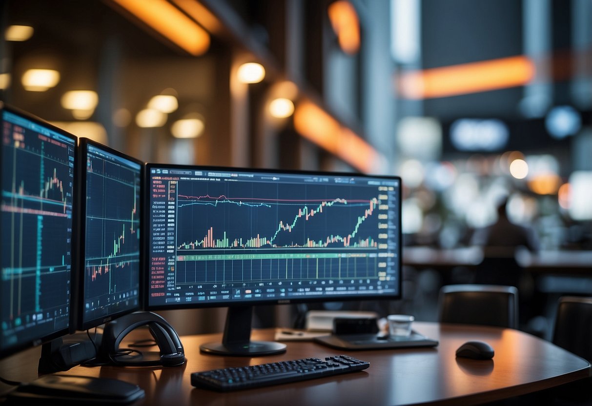 The scene shows INSEE and BT50 Index charts with public market data