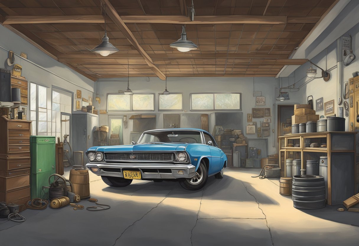 Gas Monkey Garage's key personalities depart, leaving the iconic garage empty and silent. Tools lay abandoned, and the once lively space now feels desolate