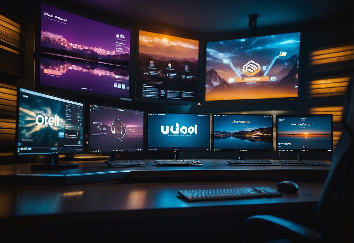 The UOL Host presents the top 7 hosting options for streamers, including Hostinger, SiteGround, HostGator, Locaweb, KingHost, and UOL Hos