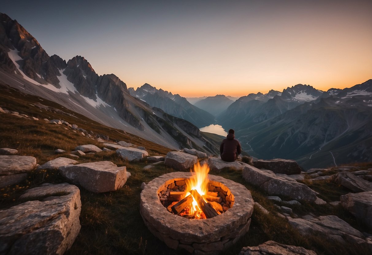 Il sole tramonta dietro le aspre cime, diffondendo una calda luce sulle pareti di pietra del Rifugio Pedrotti. Il lago alpino scintilla nella luce calante mentre alcuni escursionisti si radunano attorno a un fuoco scoppiettante leggendo la recensione rifugio pedrotti