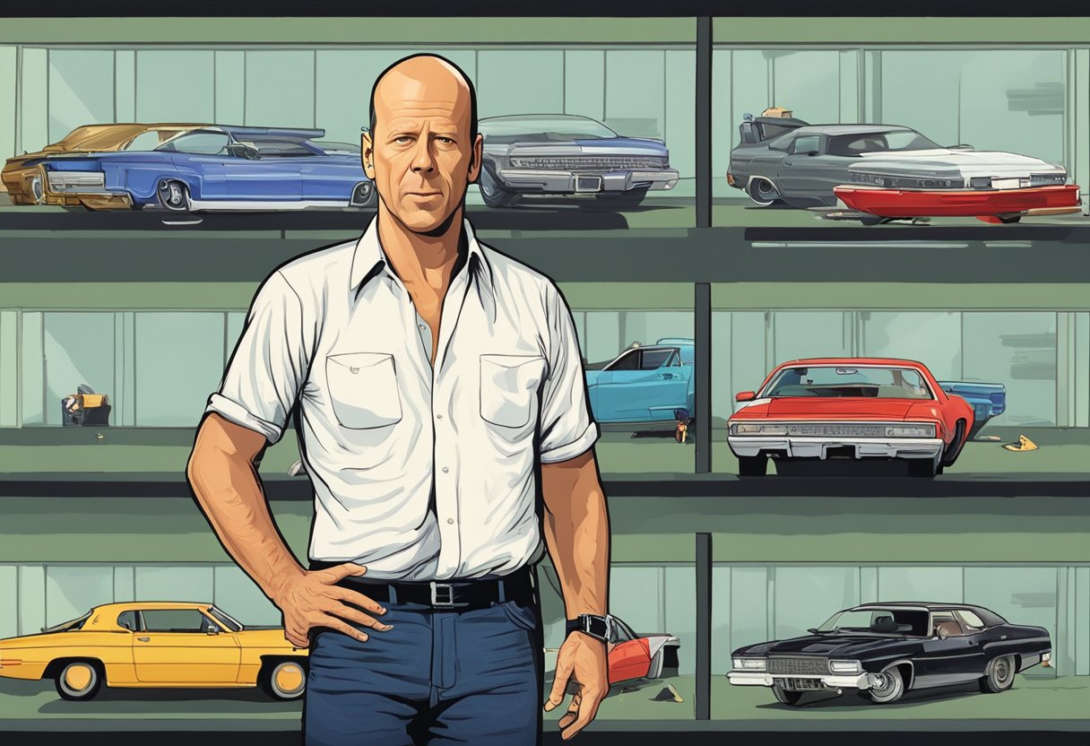 Bruce Willis' iconic roles in Die Hard, Pulp Fiction, and The Sixth Sense. His accident resulting in a shoulder injury