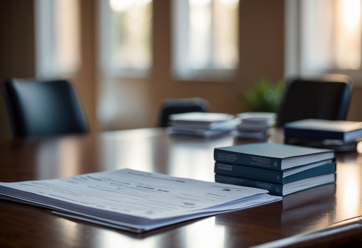 A table with documents showing academic and professional qualifications for public procurement evaluation