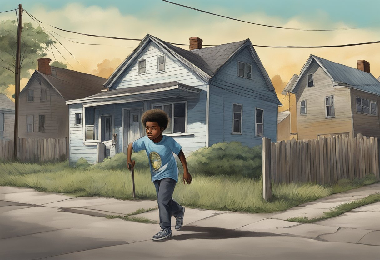 Don King's childhood: A small, rundown house in Cleveland, a young boy hustling to survive, surrounded by poverty and struggle