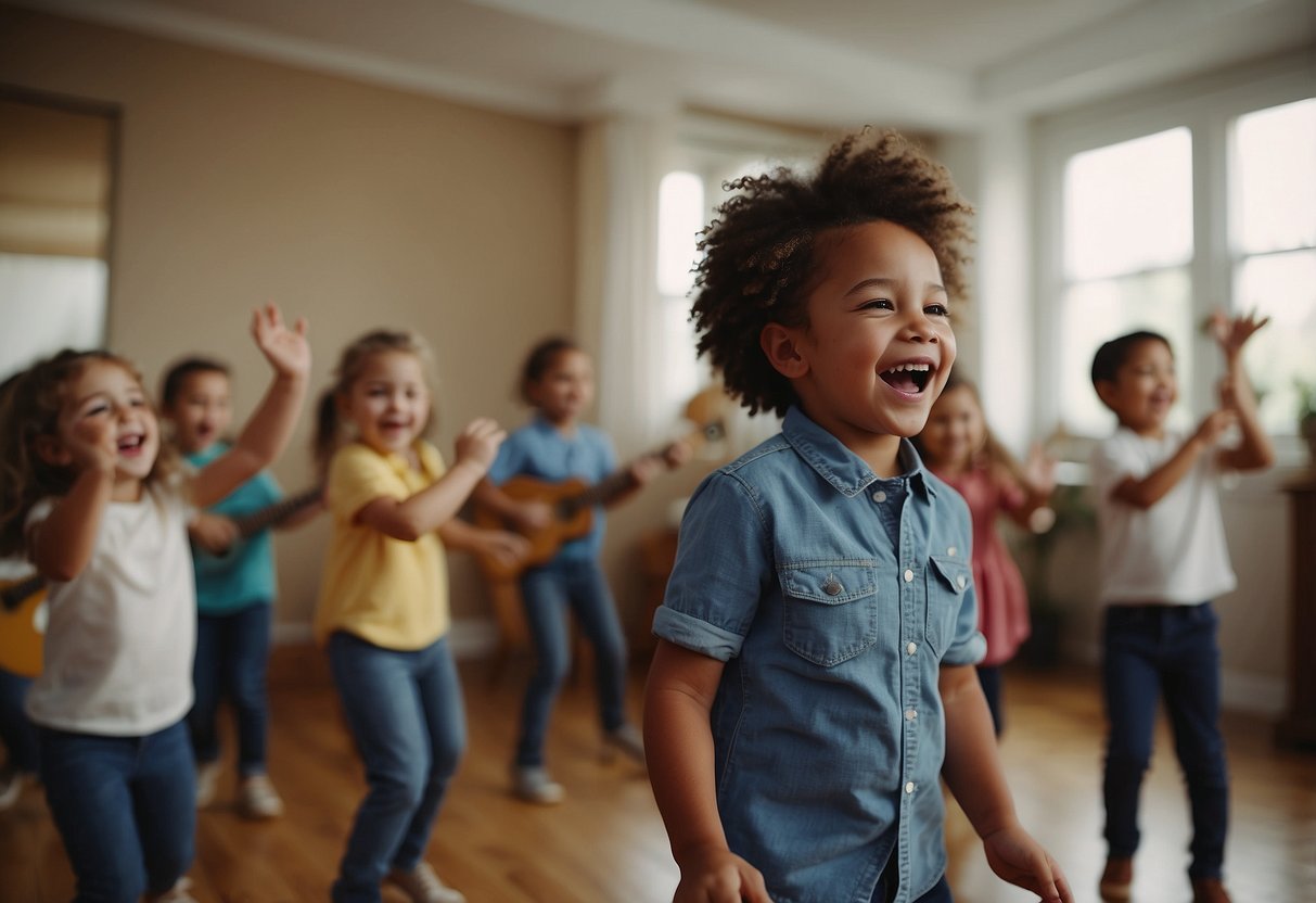 Music-based movement activities for kids Fun ways to enhance coordination Creative musical play for children