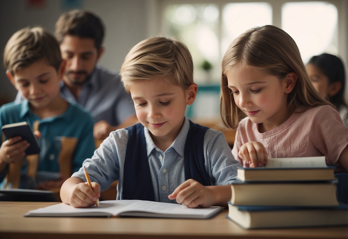 Children's academic success affected by parenting style. Illustrate various parenting methods influencing study habits, motivation, and achievement