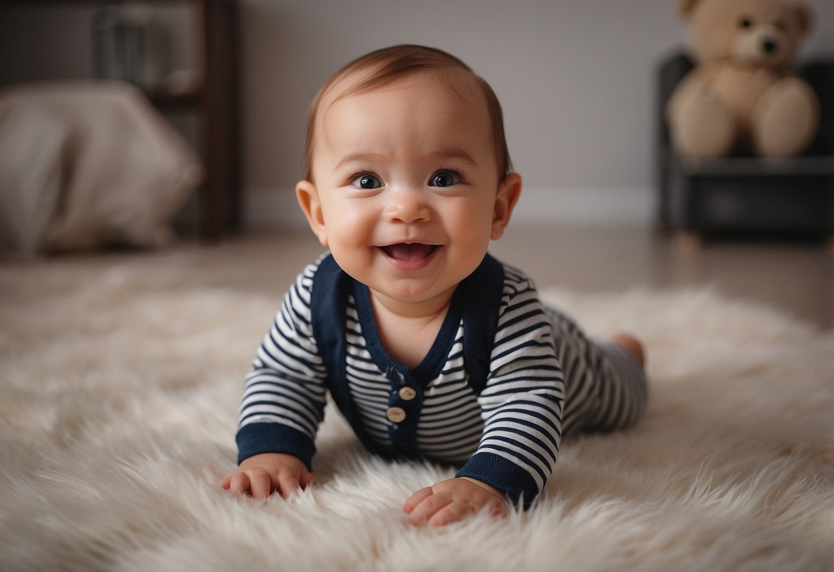 A baby's first year: 8 milestones - smiling, rolling over, sitting up, crawling, standing, first words, walking, first birthday