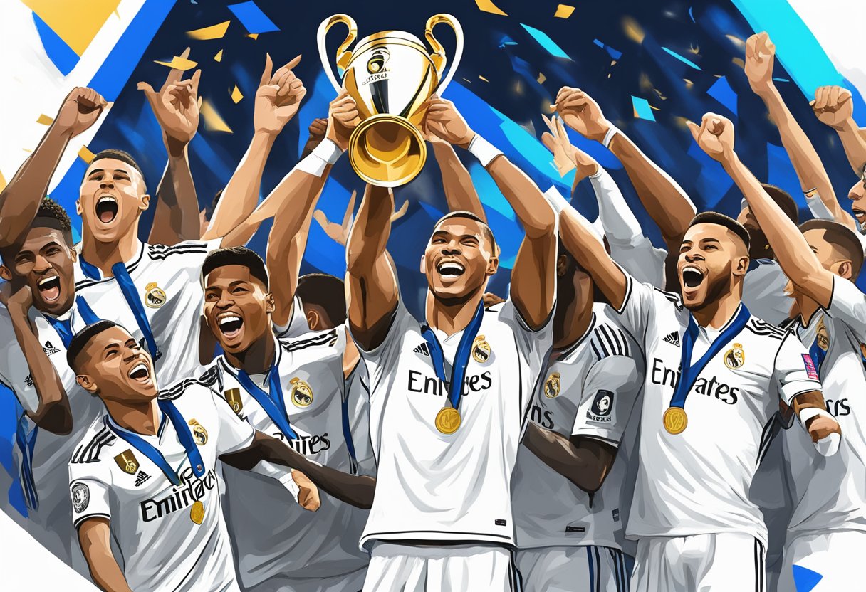 Real Madrid celebrates Super Cup victory, Mbappe eyes next title