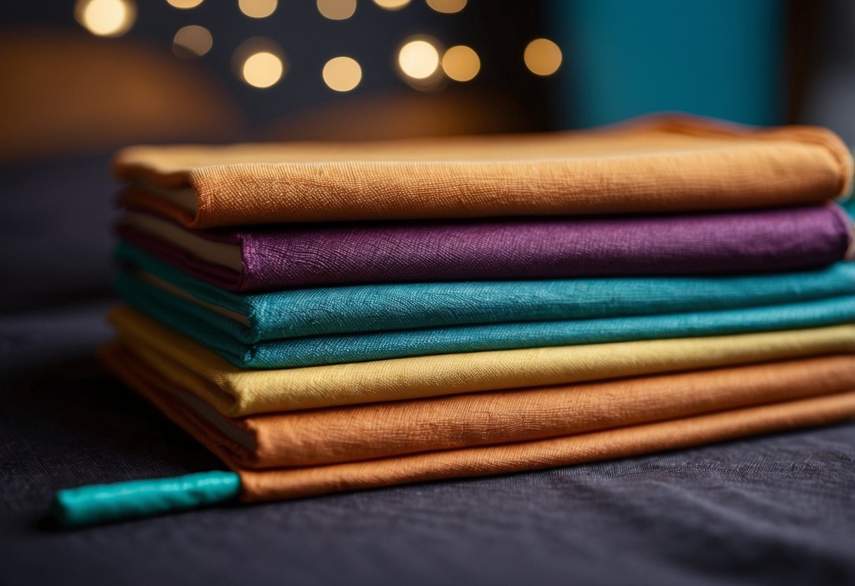 Colorful cloth books with flaps and textures, showing different techniques for strengthening baby's grasp and dexterity