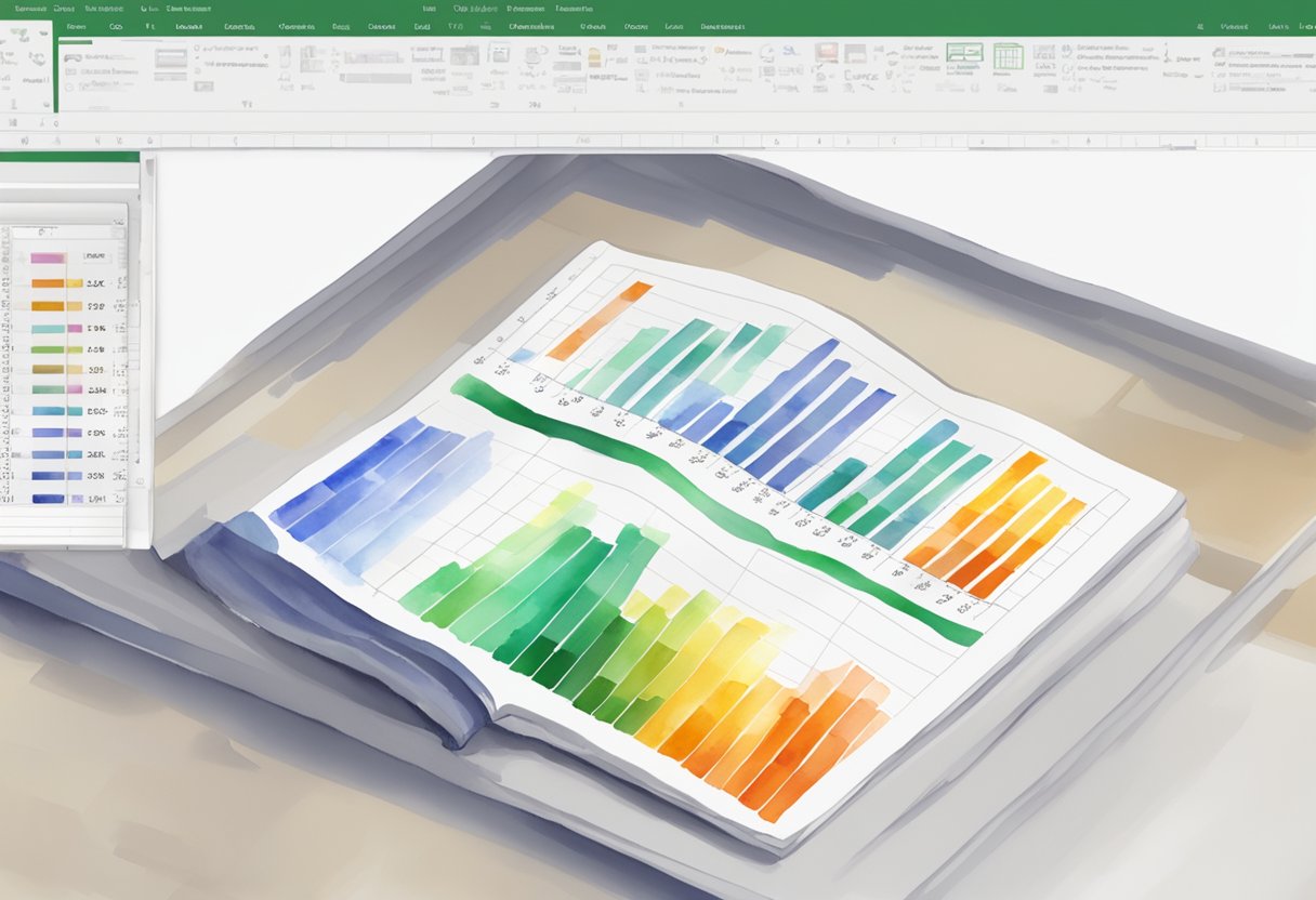 An open Excel workbook with VBA code, showcasing a collection of data objects