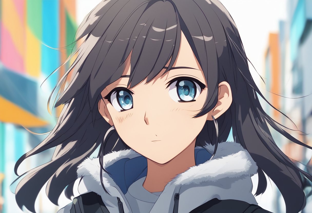 A person speaking confidently with a focused expression, using pronunciation techniques and practicing mindset improvement