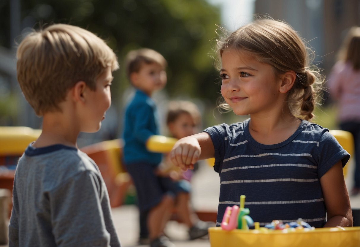 A child's needs are communicated clearly to others using gestures, symbols, and visual aids. Clear and direct communication is key