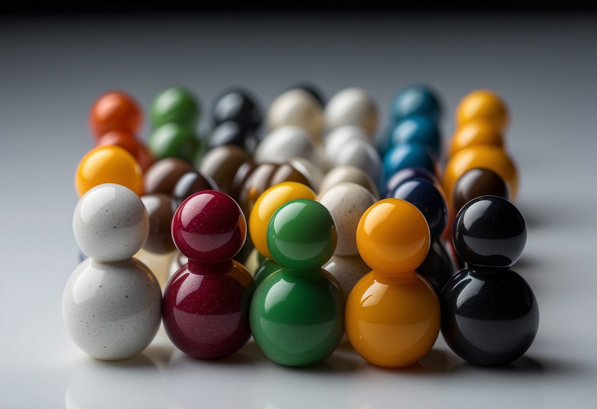 A diverse group of objects stand together, each unique in shape, size, and color. They are arranged in a respectful and inclusive manner, symbolizing unity and acceptance