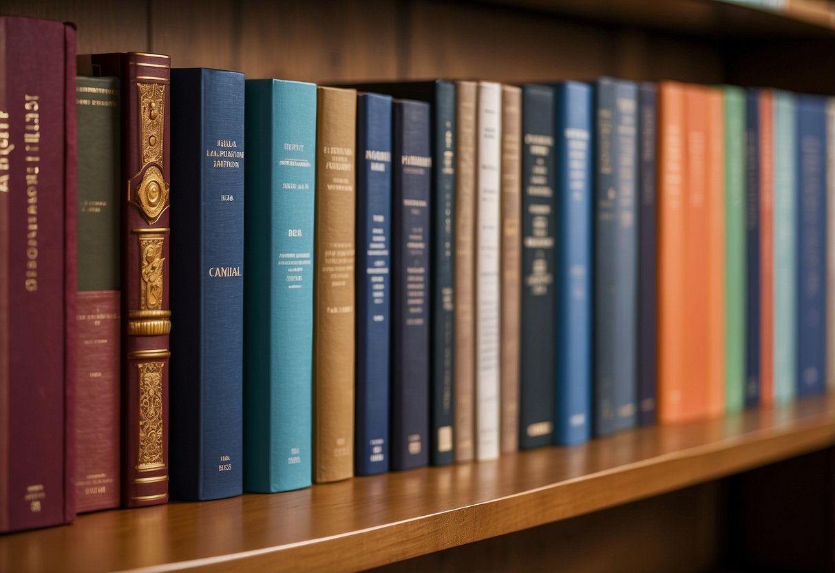 A diverse collection of books arranged on a shelf, each with vibrant covers depicting different cultural backgrounds