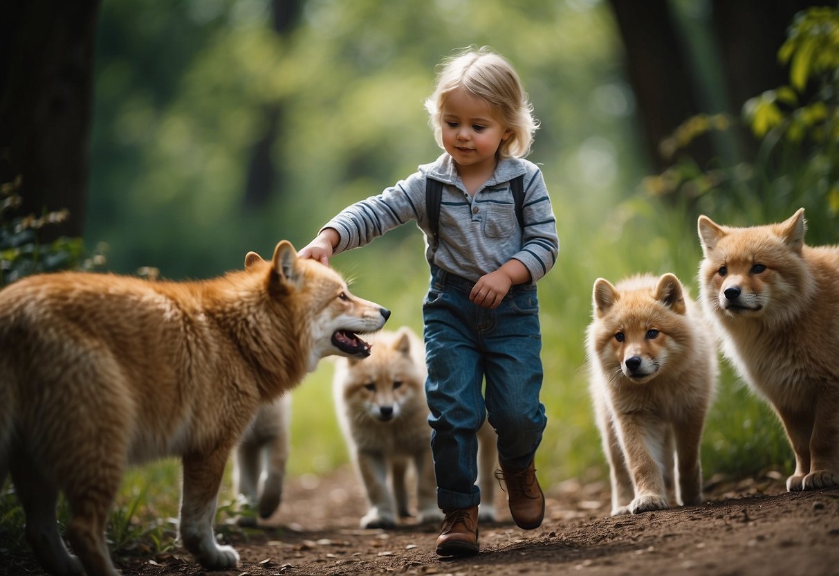 Children learn to avoid unfamiliar animals. Tips for preventing animal bites and scratches