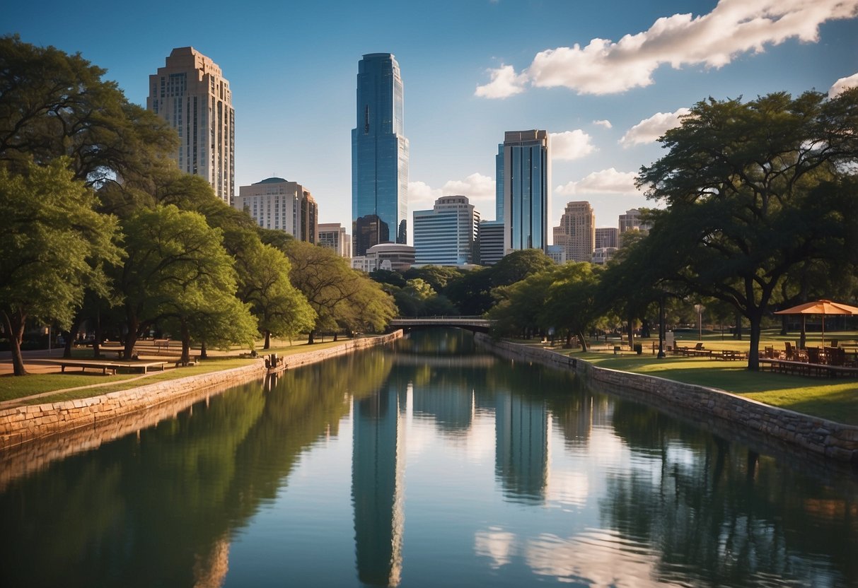 The iconic skyline of Austin, Texas, with its vibrant cityscape and picturesque surrounding nature, is the perfect setting to capture the excitement of the Labor Day long weekend