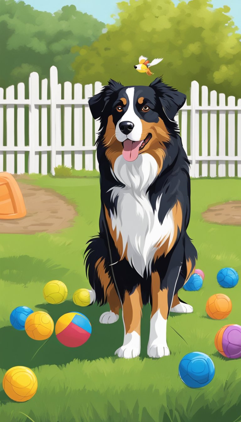 11 Ways to Keep Your Australian Shepherd Entertained in a Small Yard