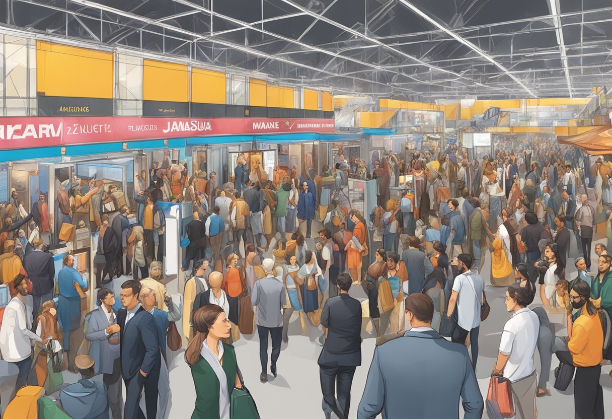 A bustling KamaSutra trade show at Jaarbeurs Utrecht in 2024