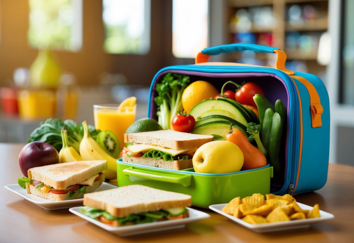 Kid-friendly lunchbox ideas, healthy school lunch recipes, quick lunch ideas for kids, nutritious lunchbox meals, easy lunch prep tips