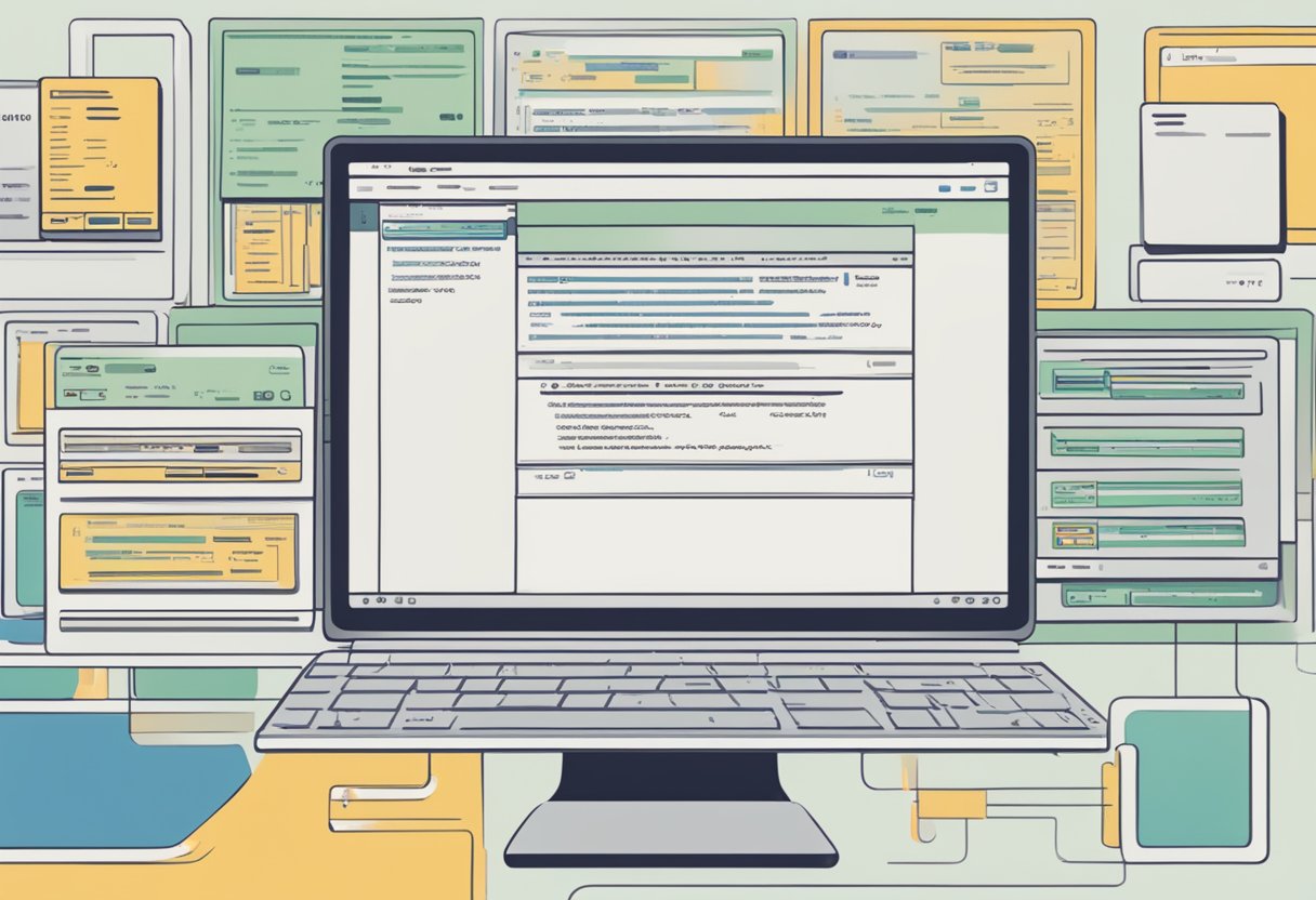 A computer screen displaying code for CI/CD automation using Selenium, Cypress, and Typescripts for test automation