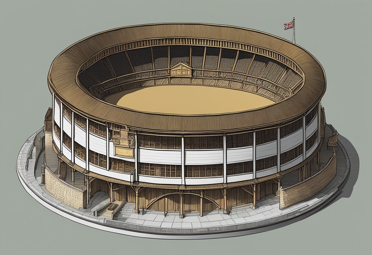 The Globe Theatre stands proudly in the heart of London, a symbol of the city's rich theatrical history. Its iconic thatched roof and open-air design transport audiences back to the Elizabethan era, where Shakespeare's timeless plays were brought to life