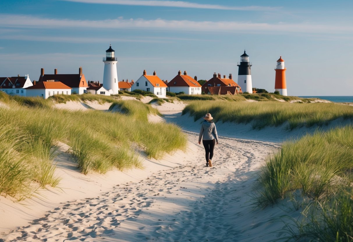 Entdecken Sie die Insel Sylt zu Fuß: Sandstrände, sanfte Dünen, urige Dörfer und malerische Leuchttürme. Friedliche, gemächliche Erkundung