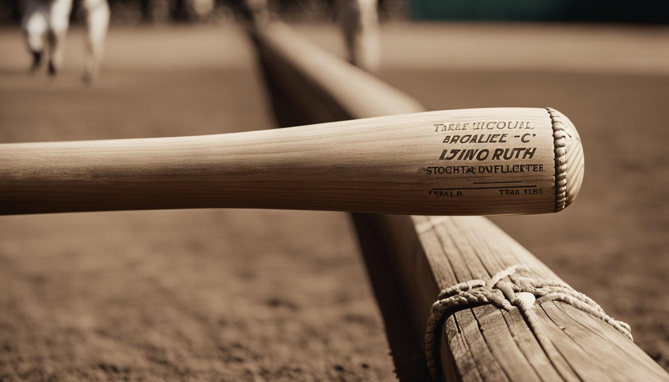 Babe Ruth's iconic baseball bat and a trail of influence through history