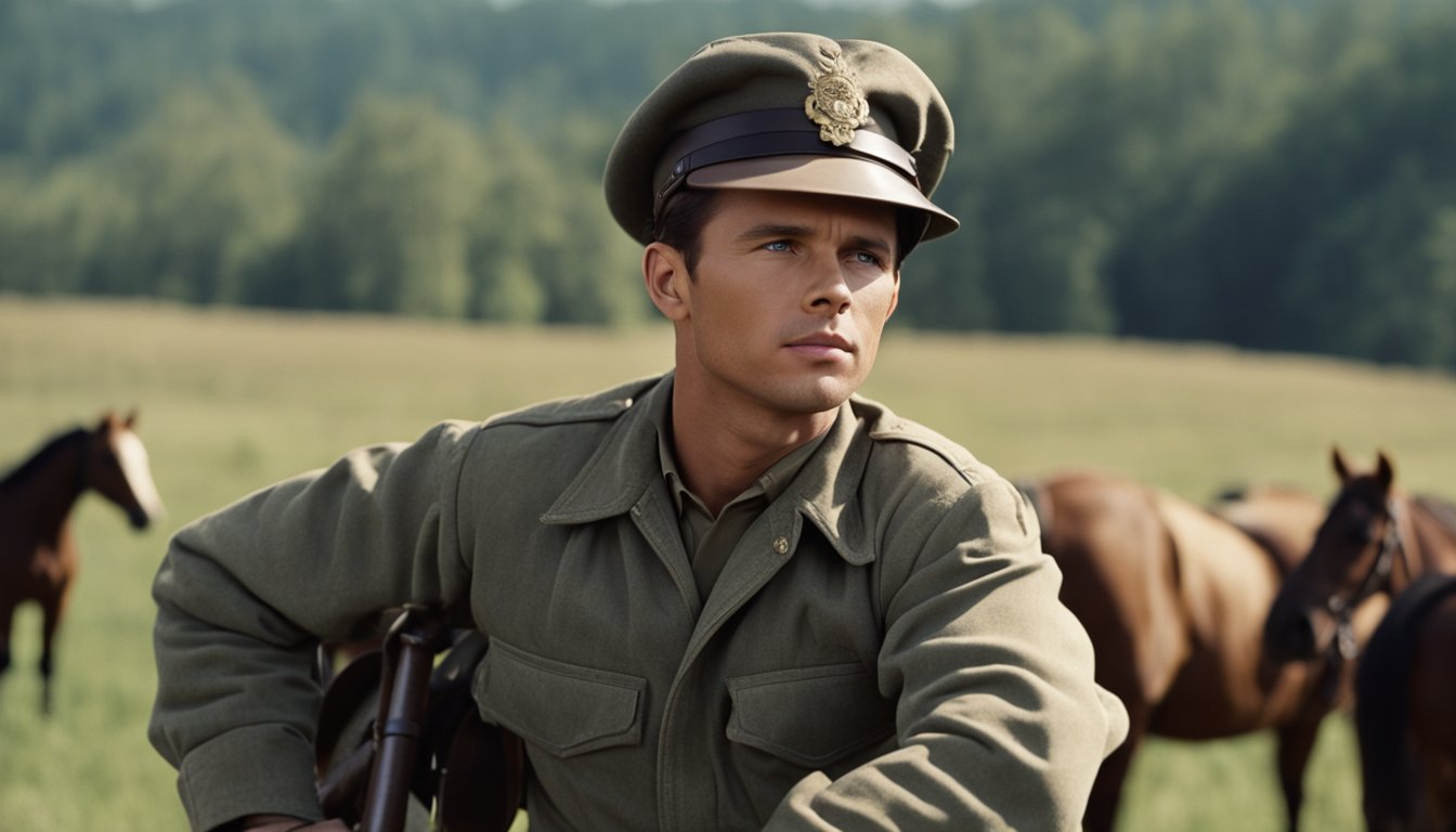 A young Audie Murphy grows up on a farm, hunting and riding horses. He later enlists in the military and becomes a decorated war hero